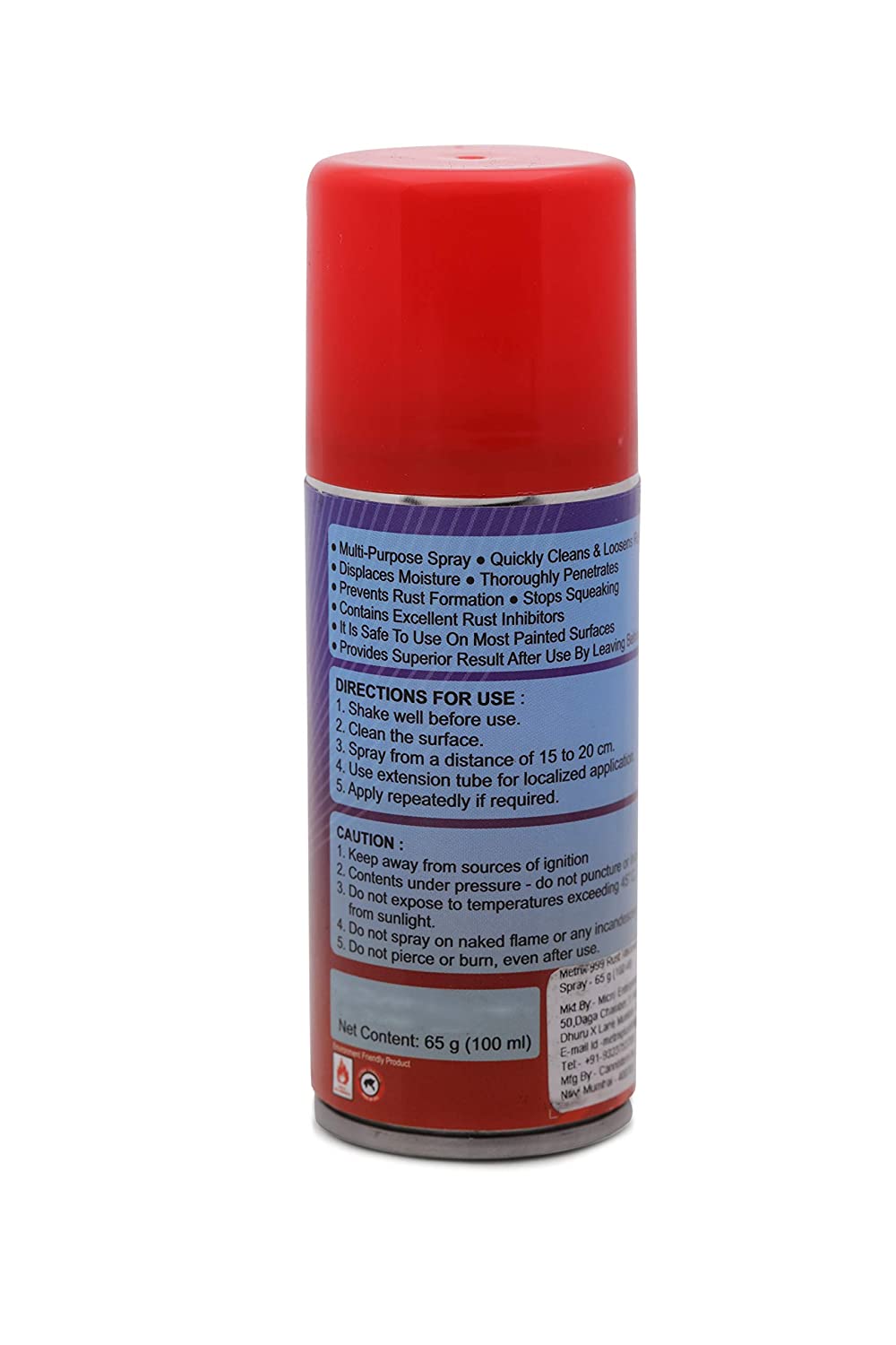 Metrix Plus 999 Rust removal spray 500ml